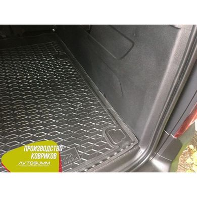 Купити Автомобільний килимок в багажник Peugeot Rifter 2019- / Citroen Berlingo 2019 - довга база / Гумовий (Avto-Gumm) 27967 Килимки для Peugeot