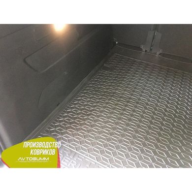 Купити Автомобільний килимок в багажник Peugeot Rifter 2019- / Citroen Berlingo 2019 - довга база / Гумовий (Avto-Gumm) 27967 Килимки для Peugeot