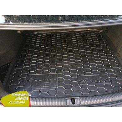 Купити Автомобільний килимок у багажник Audi A3 8V 2012-2016 Sedan / Гумо - пластик 41941 Килимки для Audi