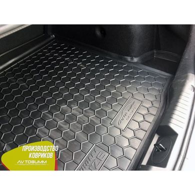 Купити Автомобільний килимок у багажник Chevrolet Cruze 2009- Sedan / Гумо - пластик 41991 Килимки для Chevrolet