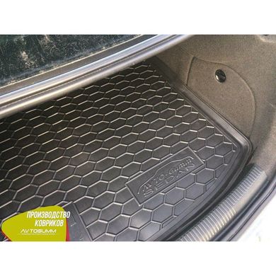 Купити Автомобільний килимок у багажник Audi A3 8V 2012-2016 Sedan / Гумо - пластик 41941 Килимки для Audi
