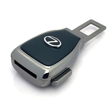 Купити Заглушка перехідник ременя безпеки з логотипом Темний хром Lexus 1 шт 39430 Заглушки ременя безпеки