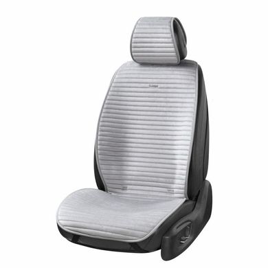 Купить Накидки для сидений Beltex Barcelona комплект Велюр Серые 40486 Накидки для сидений Premium (Алькантара)