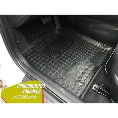 Купить Водительский коврик в салон Kia Ceed (JD) 2012- (Avto-Gumm) 27545 Коврики для KIA