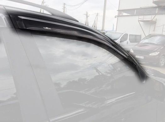 Купити Дефлектори вікон вітровики HIC для Mazda 3 Хечбек 2009-2013 Оригінал (Ma26) 60183 Дефлектори вікон Mazda