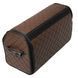 Buy Organizer travel bag in the trunk of Audi Premium (Base Plastic) Eco-leather Brown 62632 Travel bag organizer - 5 photos from 5