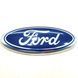 Купить Эмблема Ford Синяя+Хром 57х144 мм Пластикна скотче (пр-во Завод) 88448 Эмблемы на иномарки