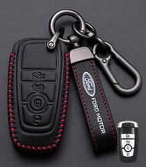Купить Чехол для автоключей Ford с Брелоком Карабин Оригинал (4 кнопки №3) 66828 Чехлы для автоключей (Оригинал)