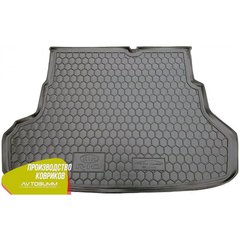 Купити Автомобільний килимок у багажник Kia Rio 2011- Sedan / Гумовий (Avto-Gumm) 27862 Килимки для KIA