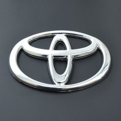 Купити Емблема "Toyota" 158х109мм\пластик\скотч (велика) 21377 Емблеми на іномарки