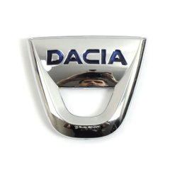 Купити Емблема Dacia DUSTER зад\пластик\4 штирька H=100мм 36754 Емблеми на іномарки