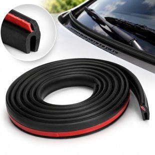 Buy Universal U-Tupe Seal for Windshield Frog 25 x 14 mm (2.5 meters) 73170 Seals