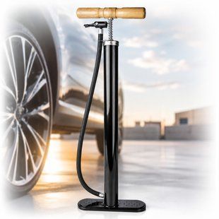 Купить Насос ручной с деревяной ручкой Elegant &Oslash; 38х500 (EL 100 375) 26502 Ручные насосы для авто