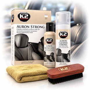 Купить Набор для ухода за Кожаным салоном авто K2 AURON Cleane 4 шт (G424) 74407 Наборы техпомощи и ухода для автомобилиста