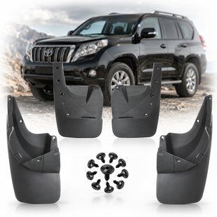 Купити Бризковики для Toyota Land Cruiser Prado 150 2010-2018 Комплект 4 шт (BTYPD1021) 83854 Бризговики Toyota