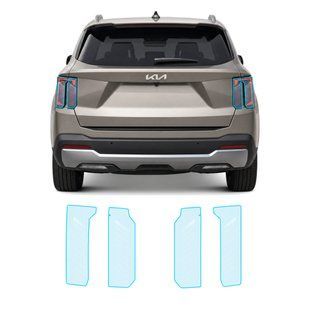 Buy Pre-cut paint protection film for Kia Sorento MQ4 facelift 2024- - rear brake lights 105755 Model-specific paint protection film patterns for Kia