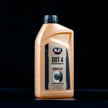 Купить Тормозная жидкость K2 Dot-4 Brake Fluid 1000 мл (T108) Оригинал 63218 Тормозная жидкость