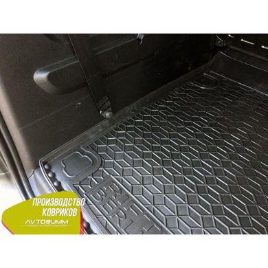 Купить Автомобильный коврик в багажник Peugeot Rifter 2019-/Citroen Berlingo 2019- короткая база / Резиновый 27968 Коврики для Peugeot