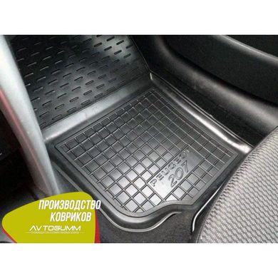 Купити Передні килимки в автомобіль Peugeot 207 2006- (Avto-Gumm) 27071 Килимки для Peugeot