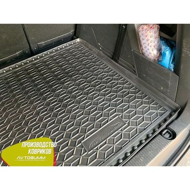 Купити Автомобільний килимок в багажник Peugeot 5008 2019 - 5 місць / Гумо - пластик 42292 Килимки для Peugeot