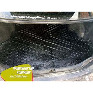 Купити Автомобільний килимок в багажник Toyota Camry 50 2011- (Prestige / Premium) / Гумовий (Avto-Gumm) 31432 Килимки для Toyota