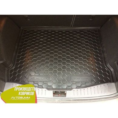Купить Автомобильный коврик в багажник Ford Focus 3 2011- Hatchback докатка / Резино - пластик 42042 Коврики для Ford