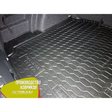 Купити Автомобільний килимок в багажник Volkswagen Jetta 2011 - Mid / Гумовий (Avto-Gumm) 27704 Килимки для Volkswagen