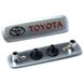 Купить Эмблема шильдик Toyota для автомобильных ковриков Алюминий 1 шт 60786 Эмблемы шильдики Подпятники для автоковриков - 1 фото из 5