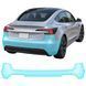 Buy Pre-cut paint protection film for Tesla Model 3 II facelift 2023- rear bumper 109311 Model-specific paint protection film patterns for Tesla