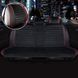 Buy Cover for rear seats Alcantara Napoli Premium Black-Red piping 1 pc 86412 Premium Seat Covers (Alcantara) - 1 photos from 5