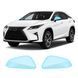 Купить Антигравийная защитная бронепленка по лекалам для Lexus RX AL20 2015-2018 - зеркала 106313 Модельные лекала защитных пленок для Lexus