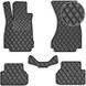 Buy Eco-leather floor mats for Audi A4 (B9) 2015- Black 5 pcs (Rombus) 74653 Floor mats for Audi