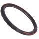 Buy Steering wheel cover M 37-39 cm Red Inserts Perforation Black Eco-leather (Sh-203064 4 BK RD M) 84874 Steering Wheel Covers Eco-leather - 2 photos from 4