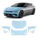 Buy Pre-cut paint protection film for Kia EV6 - facelift 2025 - front end 105584 Model-specific paint protection film patterns for Kia