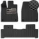 Buy EVA floor mats for Acura RDX III 2018- with heel pad Black-Grey edging 5 pcs 74776 Floor mats for Acura