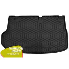 Купити Автомобільний килимок в багажник Hyundai H1 2007- пасажирський / Гумо - пластик 42093 Килимки для Hyundai