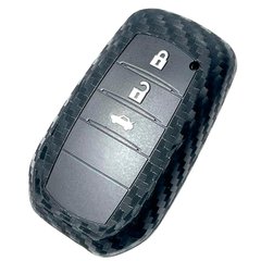 Купити Чохол для автоключів Toyota ZB 3 Силікон Carbon Оригінал (906) (3896) 62854 Чохли для автоключів (Оригінал)