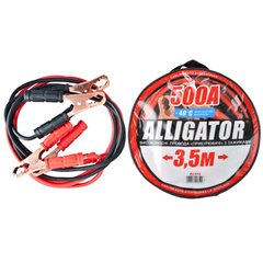 Купити Пускові дроти прикурюуання Alligator 500А / 3,5м / у сумці (BC652) 39306 Пускові дроти