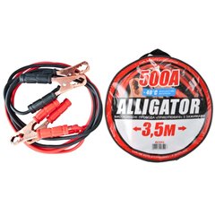 Купить Пусковые провода прикуривания Alligator 500А / 3,5 м / в сумке (BC652) 39306 Пусковые провода
