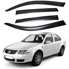 Купить Дефлекторы окон ветровики для Volkswagen Bora / Jeeta 1998-2005 Acrylic 62257 Дефлекторы окон Volkswagen