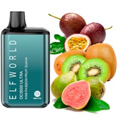 Купить Elf Bar World DC5000 Ultra POD 5% Kiwi Passion Fruit Guava Киви маракуйя гуава (Подзаряжаемый) 60262 Одноразовые POD системы