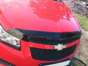 Купить Дефлектор капота мухобойка Chevrolet Cruze 09- 3956 Дефлекторы капота Chevrolet