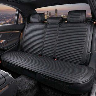 Buy Rear seat cover Alcantara Napoli Premium Black 1 pc 86413 Premium Seat Covers (Alcantara)