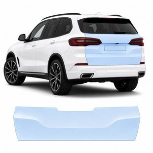 Купити Антигравійна захисна бронеплівка за лекалами для BMW X5 G05 2018-2023 - зона кришки багажника 101916 Модельні лекала захисних плівок для Bmw