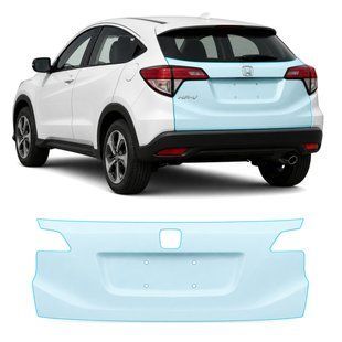 Buy Pre-cut paint protection film for Honda HR-V (US/global) II facelift 2019-2021 - trunk lid area 104738 Model-specific paint protection film patterns for Honda