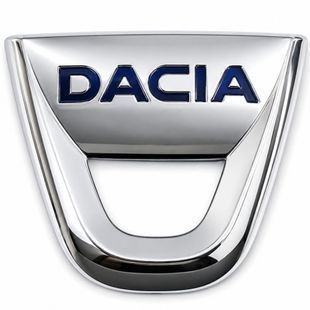Купить Эмблема для Dacia Duster 100 мм 4 направляющие пластиковая передняя 36755 Эмблемы на иномарки