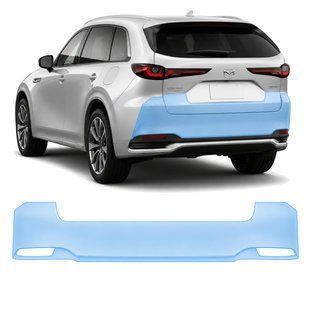 Buy Pre-cut paint protection film for Mazda CX-90 2023- rear bumper 106515 Model-specific paint protection film patterns for Mazda