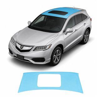 Купити Антигравійна захисна бронеплівка за лекалами для Acura RDX TX2/CDU facelift 2016-2018 - зона даху 102922 Модельні лекала захисних плівок для Acura