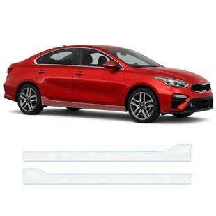 Buy Pre-cut paint protection film for Kia Cerato/Forte BD 2018-2021 - lower body area 105520 Model-specific paint protection film patterns for Kia