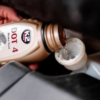 Купити Гальмівна рідина K2 Dot-4 Brake Fluid 500 мл (T1041) Оригінал 63219 Гальмівна рідина